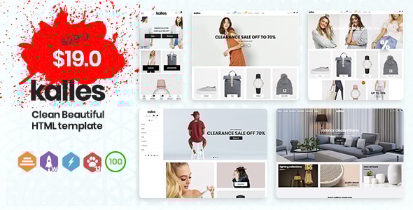 kalles-ecommerce Kalles - eCommerce HTML Template - Image 1
