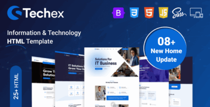 Techex - Information & Technology HTML Template